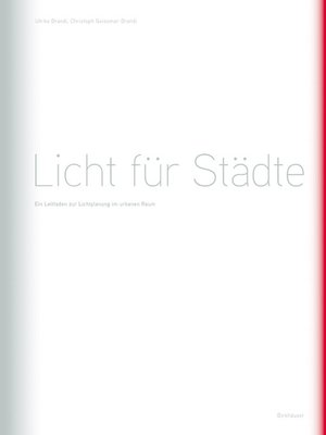 cover image of Licht für Städte